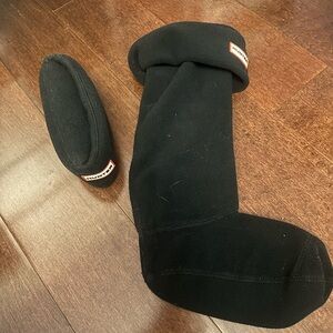 Hunter Black Fleece Casual Socks